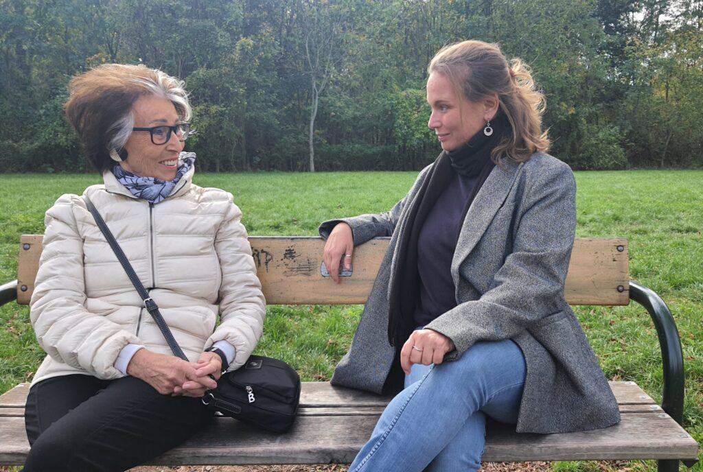 Coaching mit Seniorin beim kostenlosen Erstgespräch